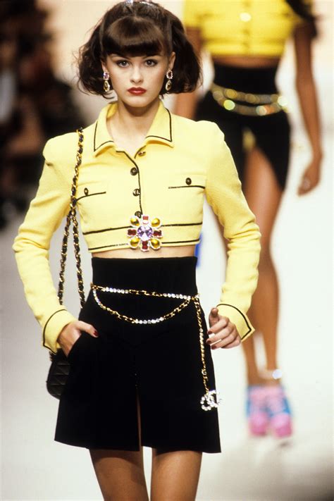 chanel ss 95|chanel spring 1995 runway.